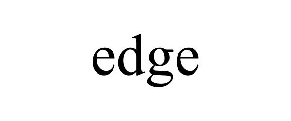 Trademark Logo EDGE