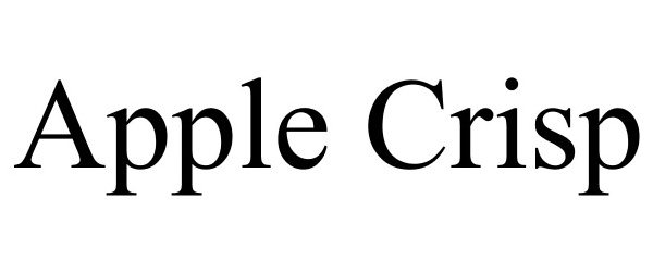  APPLE-CRISP