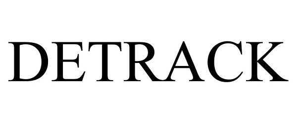 Trademark Logo DETRACK