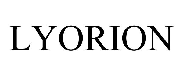 Trademark Logo LYORION