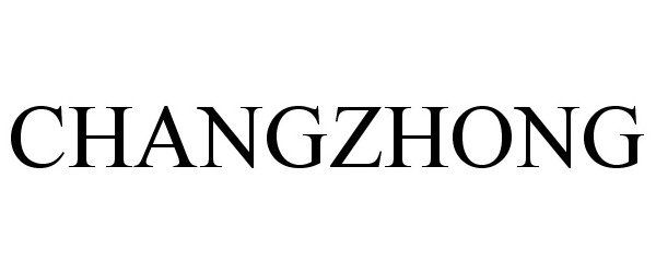  CHANGZHONG