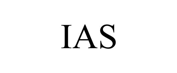 Trademark Logo IAS