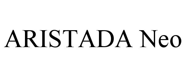 Trademark Logo ARISTADA NEO