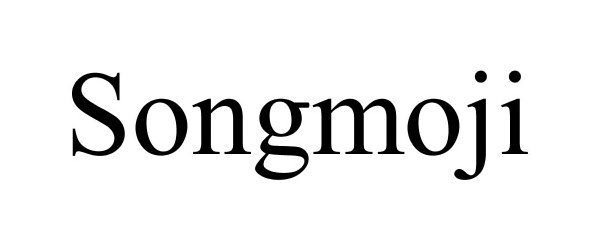 Trademark Logo SONGMOJI