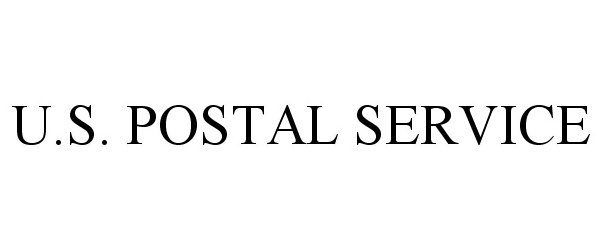 Trademark Logo U.S. POSTAL SERVICE