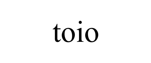 Trademark Logo TOIO