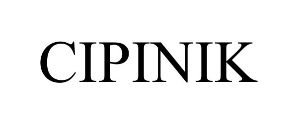 Trademark Logo CIPINIK