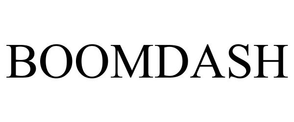 Trademark Logo BOOMDASH