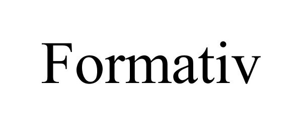 Trademark Logo FORMATIV