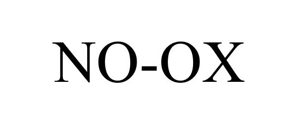 Trademark Logo NO-OX