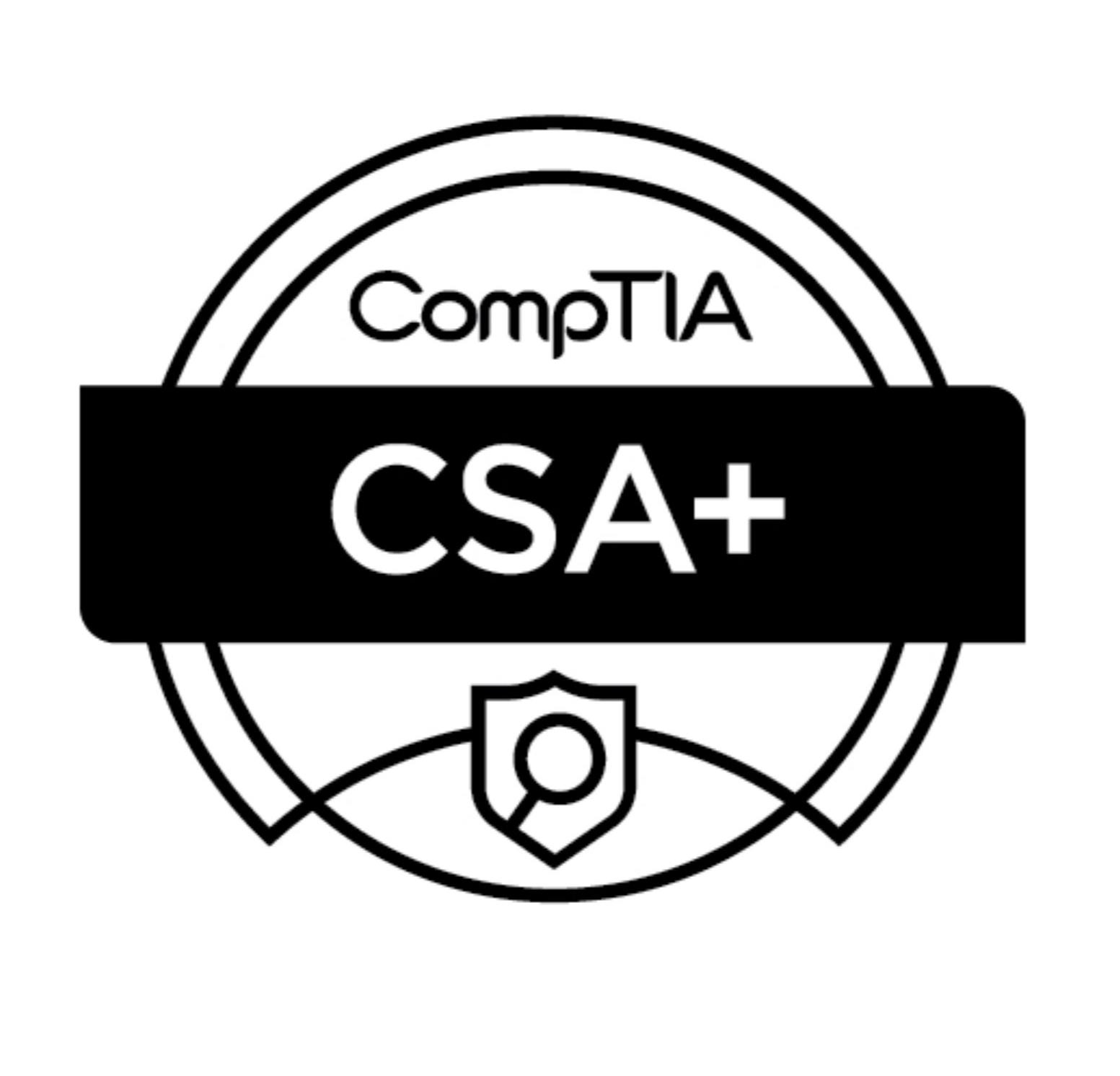  CSA+ COMPTIA