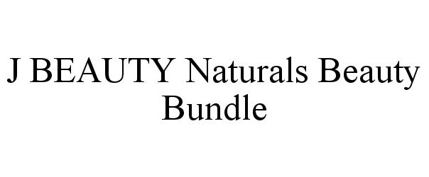 Trademark Logo J BEAUTY NATURALS BEAUTY BUNDLE