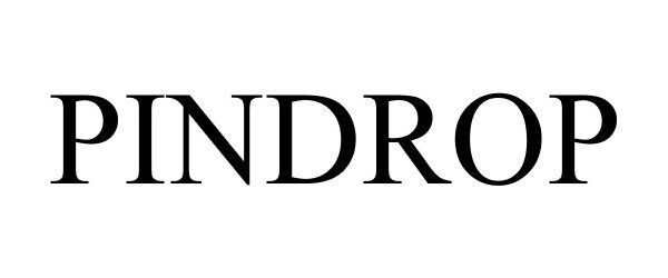 Trademark Logo PINDROP