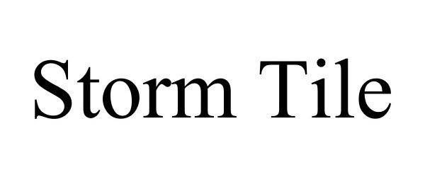 Trademark Logo STORM TILE