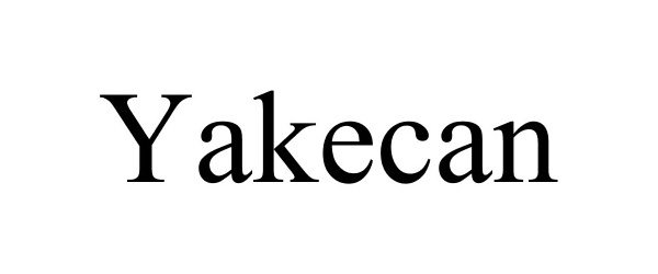 Trademark Logo YAKECAN