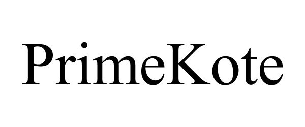 Trademark Logo PRIMEKOTE