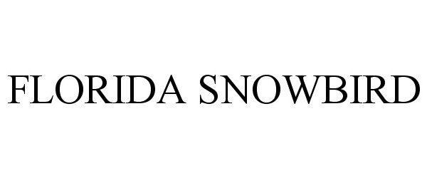  FLORIDA SNOWBIRD