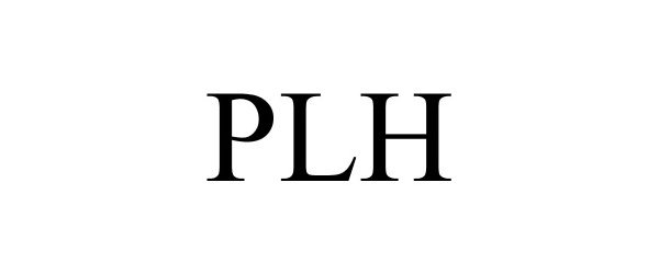 Trademark Logo PLH