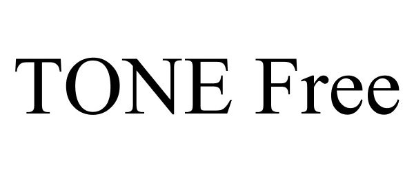 Trademark Logo TONE FREE