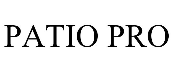 Trademark Logo PATIO PRO