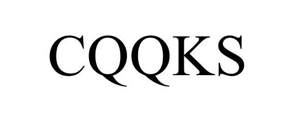 Trademark Logo CQQKS