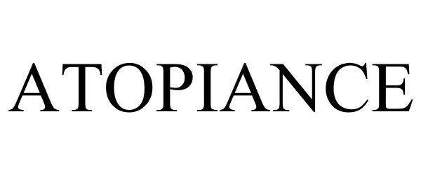 Trademark Logo ATOPIANCE