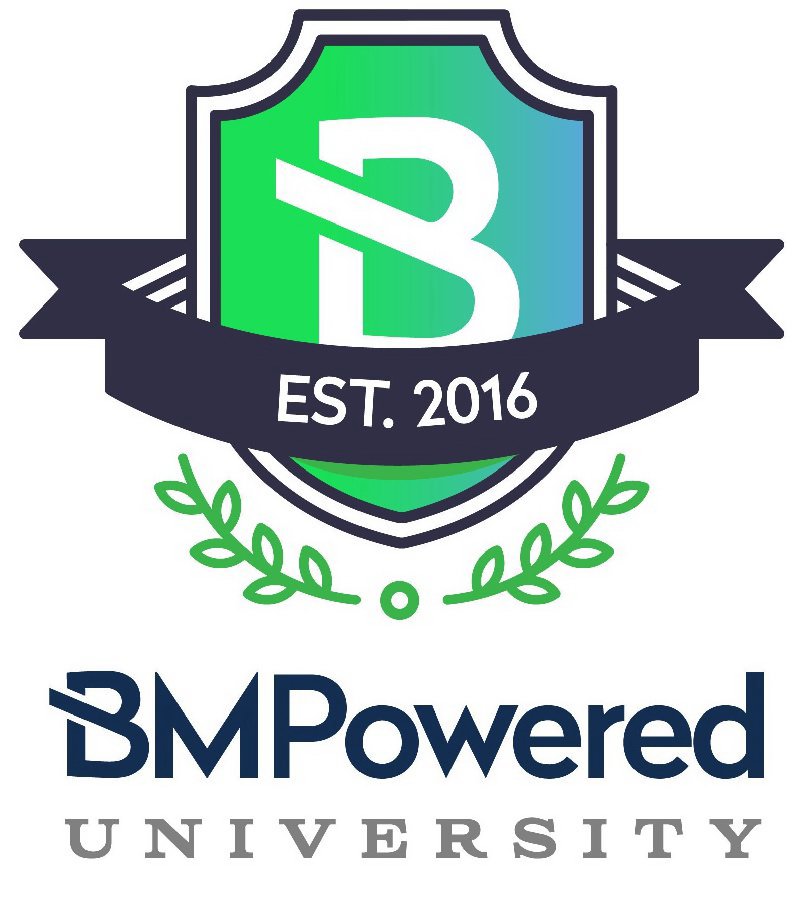 Trademark Logo B EST. 2016 BMPOWERED UNIVERSITY