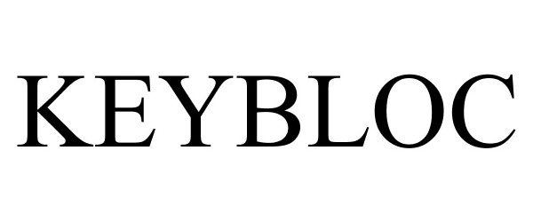 Trademark Logo KEYBLOC