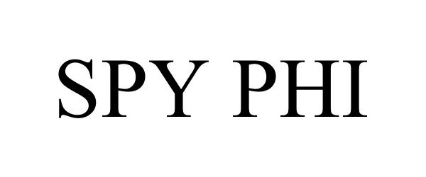 Trademark Logo SPY PHI