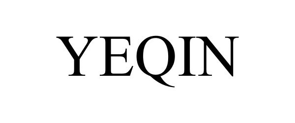 Trademark Logo YEQIN