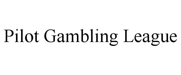  PILOT GAMBLING LEAGUE