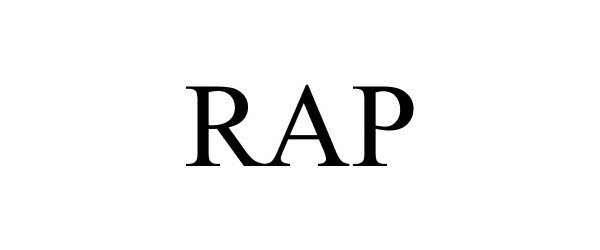 Trademark Logo RAP