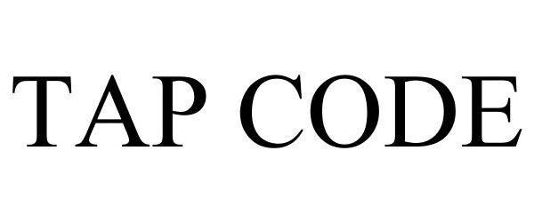 Trademark Logo TAP CODE