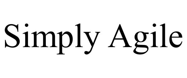 Trademark Logo SIMPLY AGILE