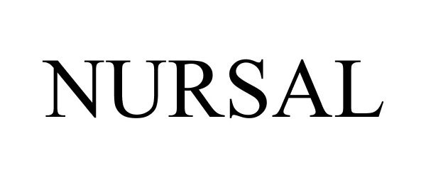 Trademark Logo NURSAL