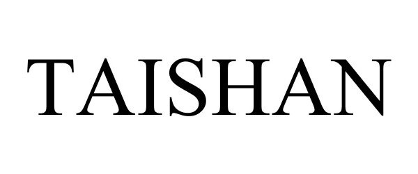 Trademark Logo TAISHAN