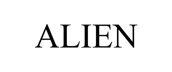 Trademark Logo ALIEN