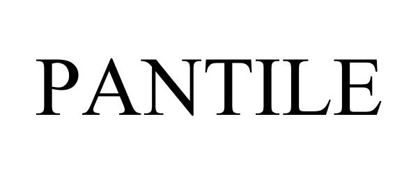 Trademark Logo PANTILE