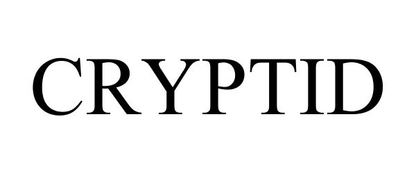 Trademark Logo CRYPTID