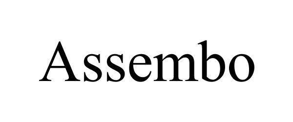 Trademark Logo ASSEMBO