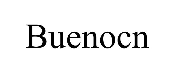 Trademark Logo BUENOCN