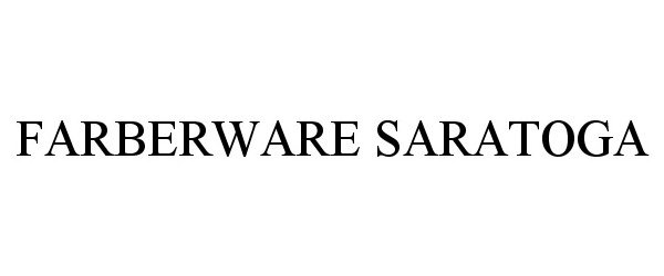  FARBERWARE SARATOGA