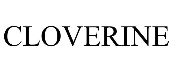Trademark Logo CLOVERINE