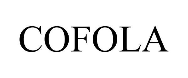 Trademark Logo COFOLA