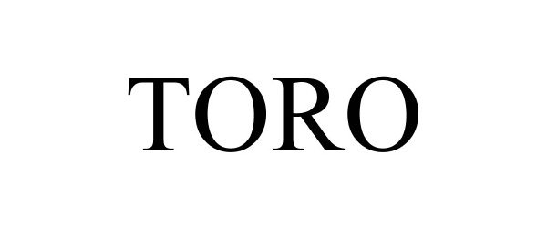 Trademark Logo TORO