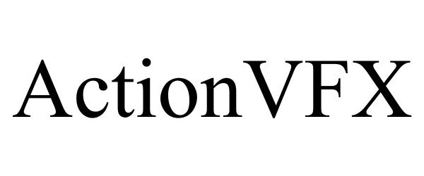 Trademark Logo ACTIONVFX