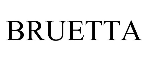 Trademark Logo BRUETTA