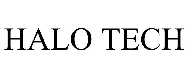 Trademark Logo HALO TECH