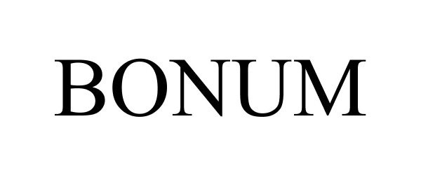 Trademark Logo BONUM