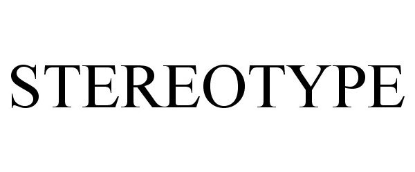 Trademark Logo STEREOTYPE